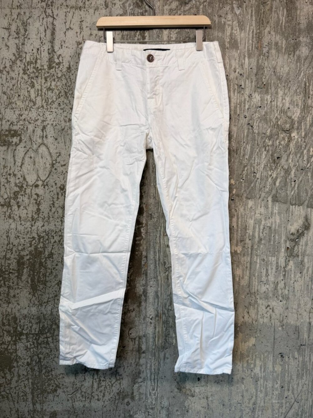 J BRAND Women's Inez Slim Cotton Chino Pants Size 24 in White